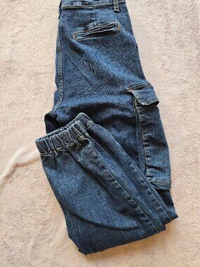 TWIK exclusive by SIMONS denim cargo pants